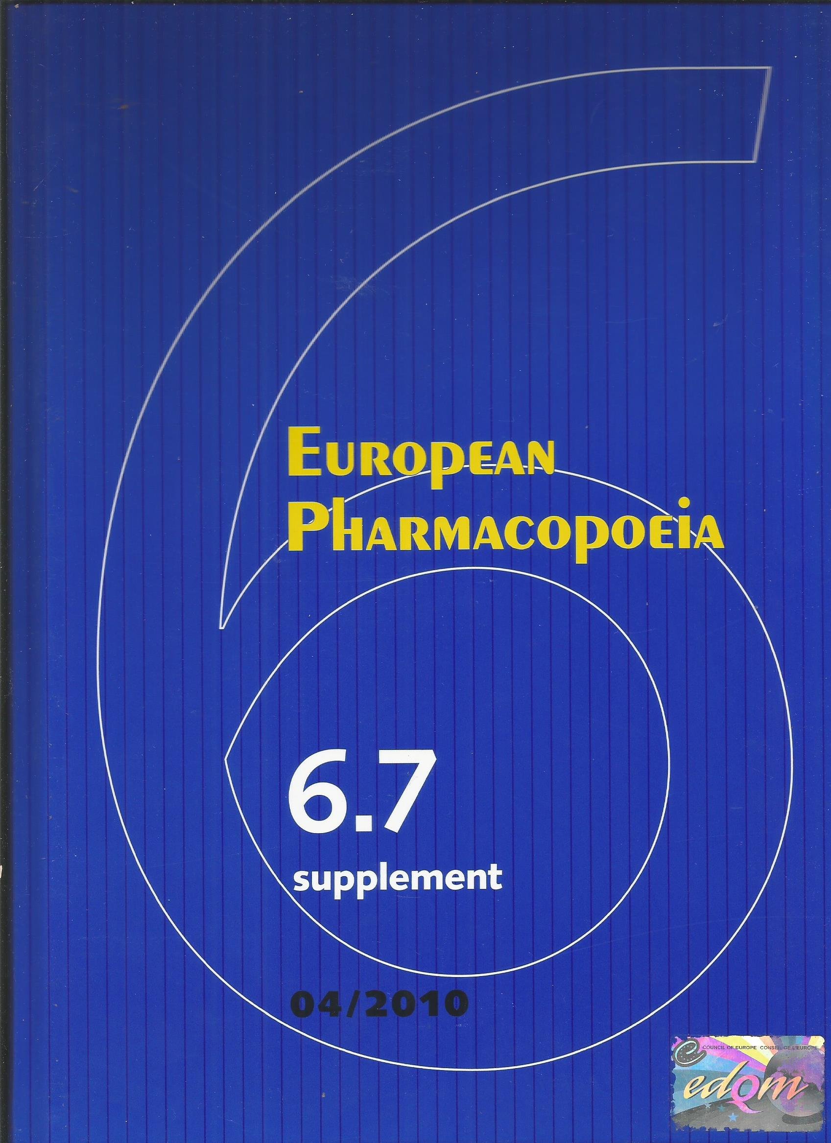 European Pharmacopoeia Supplement 6.4 - Official Standards for Pharmaceutical Testing & Quality Control | Lab Use & Research Applications