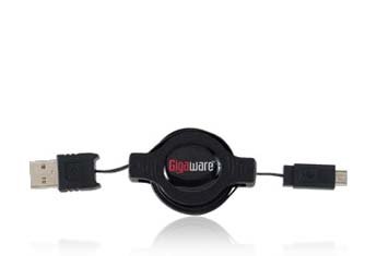 Retractable USB to Micro-USB Charging Cable - 3ft Tangle-Free Cord for Android Phones, Tablets & More - Perfect for Travel, Office & Home Use