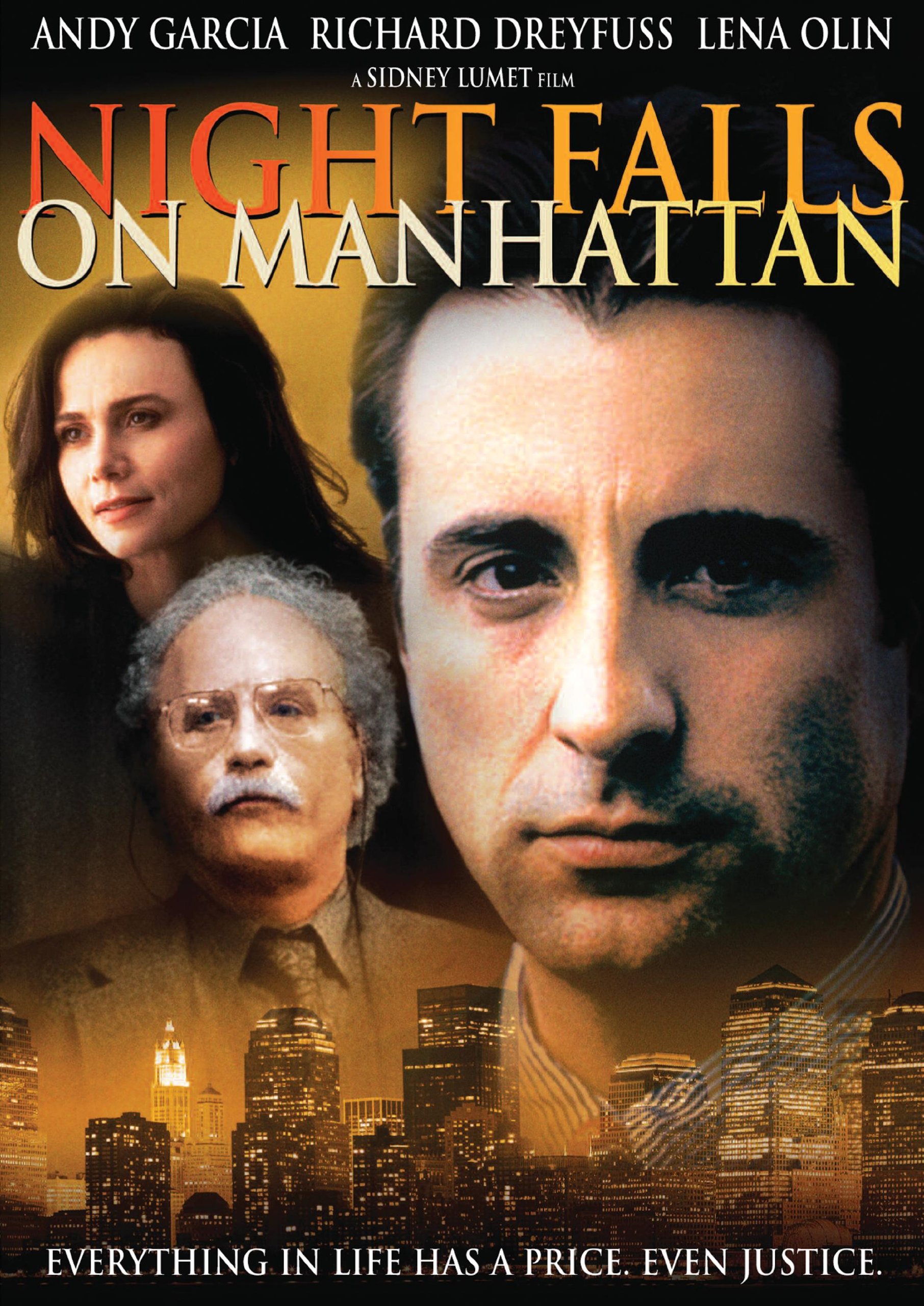 Night Falls On Manhattan (1996) DVD | Crime Drama Film Starring Andy Garcia | Perfect for Movie Nights & Classic Film Collections