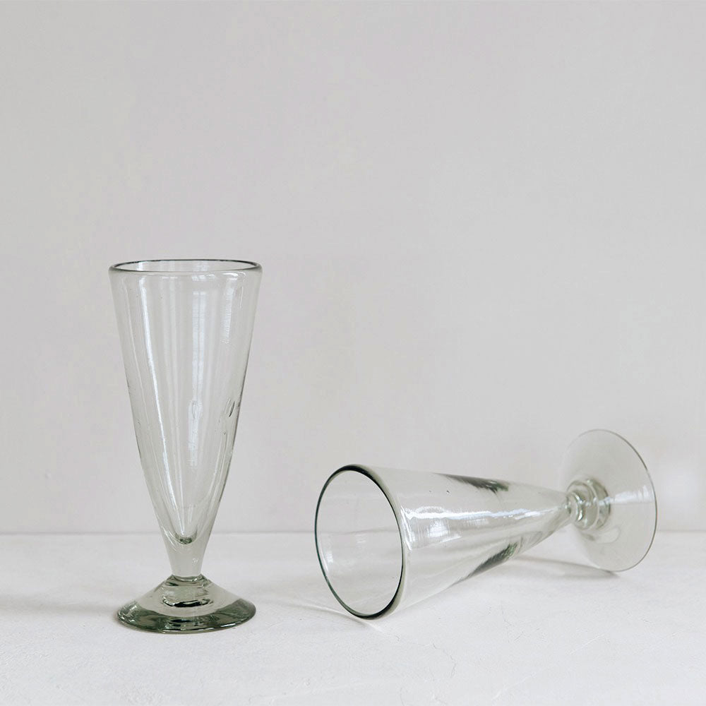 Elegant Tapered Everyday Glass Set - 12oz Petite Drinking Glasses for Water, Juice & Cocktails - Perfect for Home, Dining & Entertaining