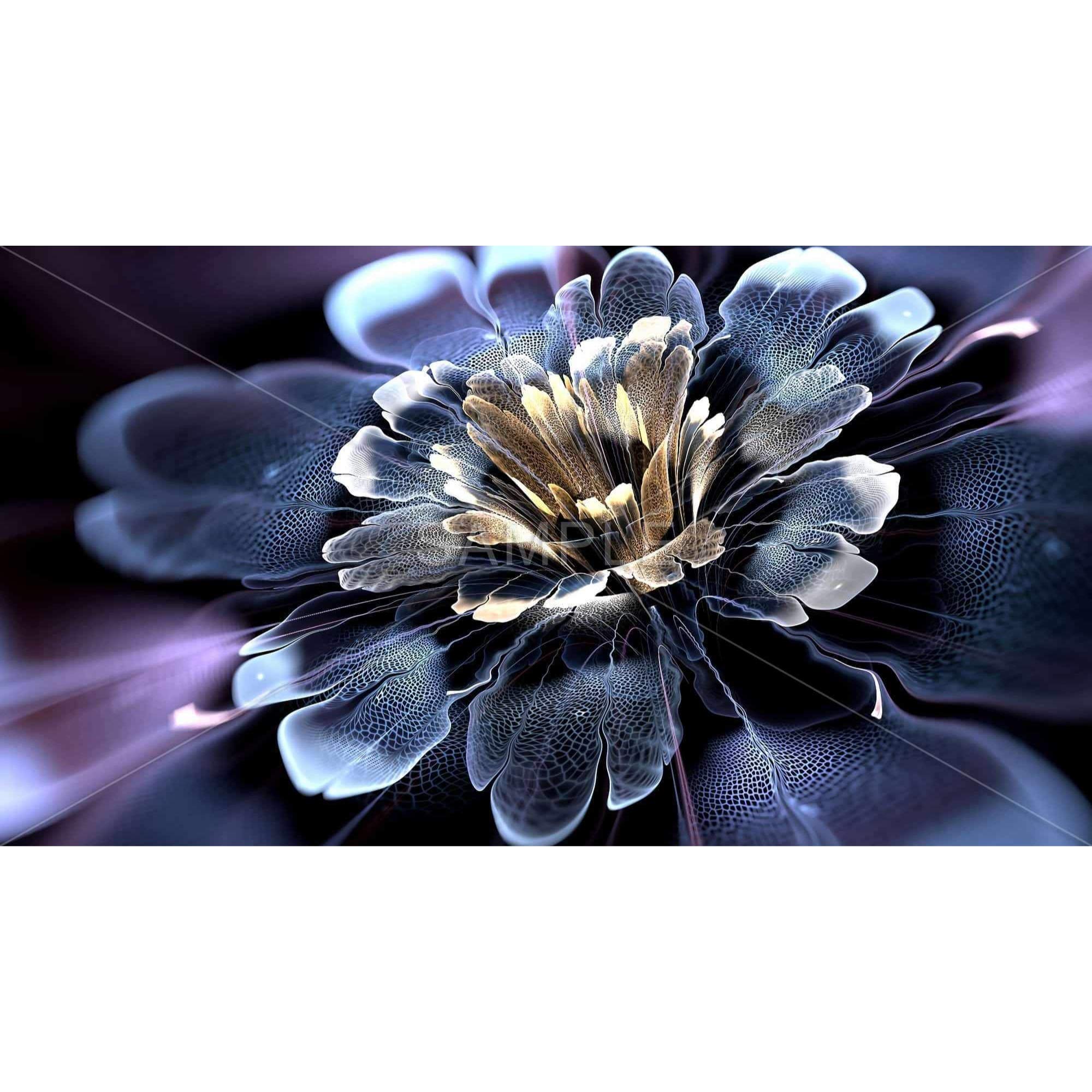 Begin Digital Flower - High-Quality Canvas Print Art | Perfect for Home Decor, Office & Gift Giving