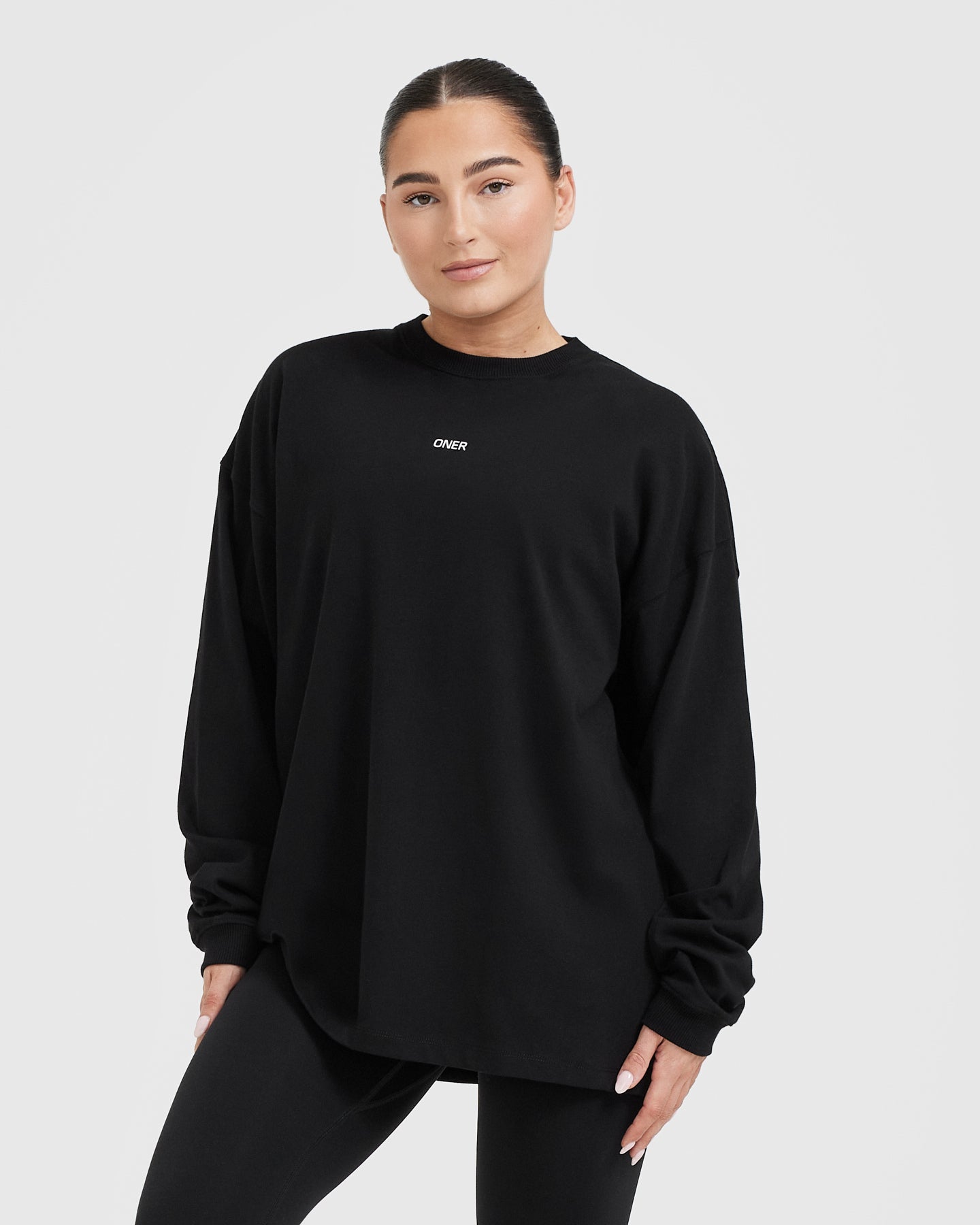 Raising The Bar Graphic Unisex Long Sleeve T-Shirt | Black | Casual Streetwear & Gym Workout Top