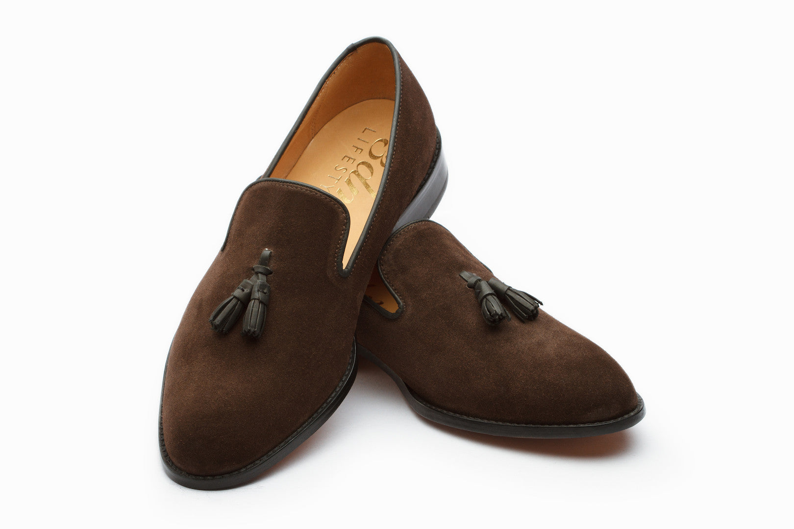 Brown Suede Tassel Loafers for Women - Comfortable Slip-On Dress Shoes for Work, Office & Casual Outfits | Perfect for Business, Travel & Everyday Wear