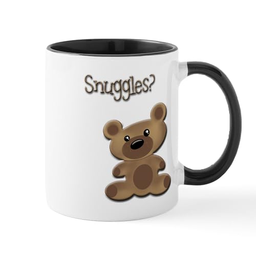 White/Black Inside - Snuggles Bear Mug