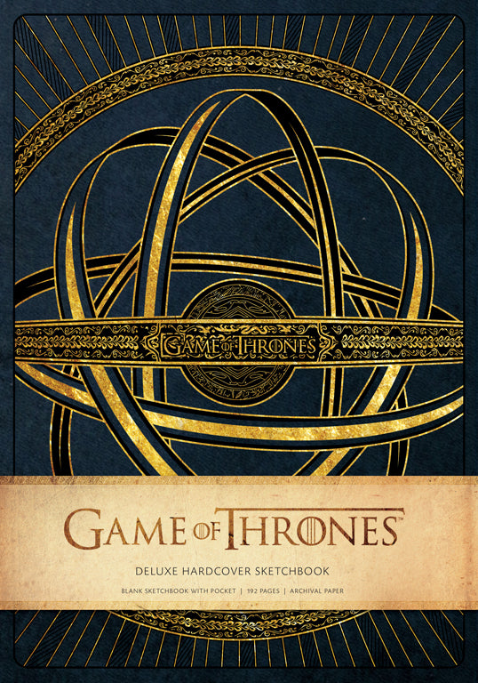 Game of Thrones Deluxe Hardcover Sketchbook - Official Art Book for Drawing & Collecting - Perfect for Fans, Artists & Collectors - Fantasy Sketching & Gift Idea