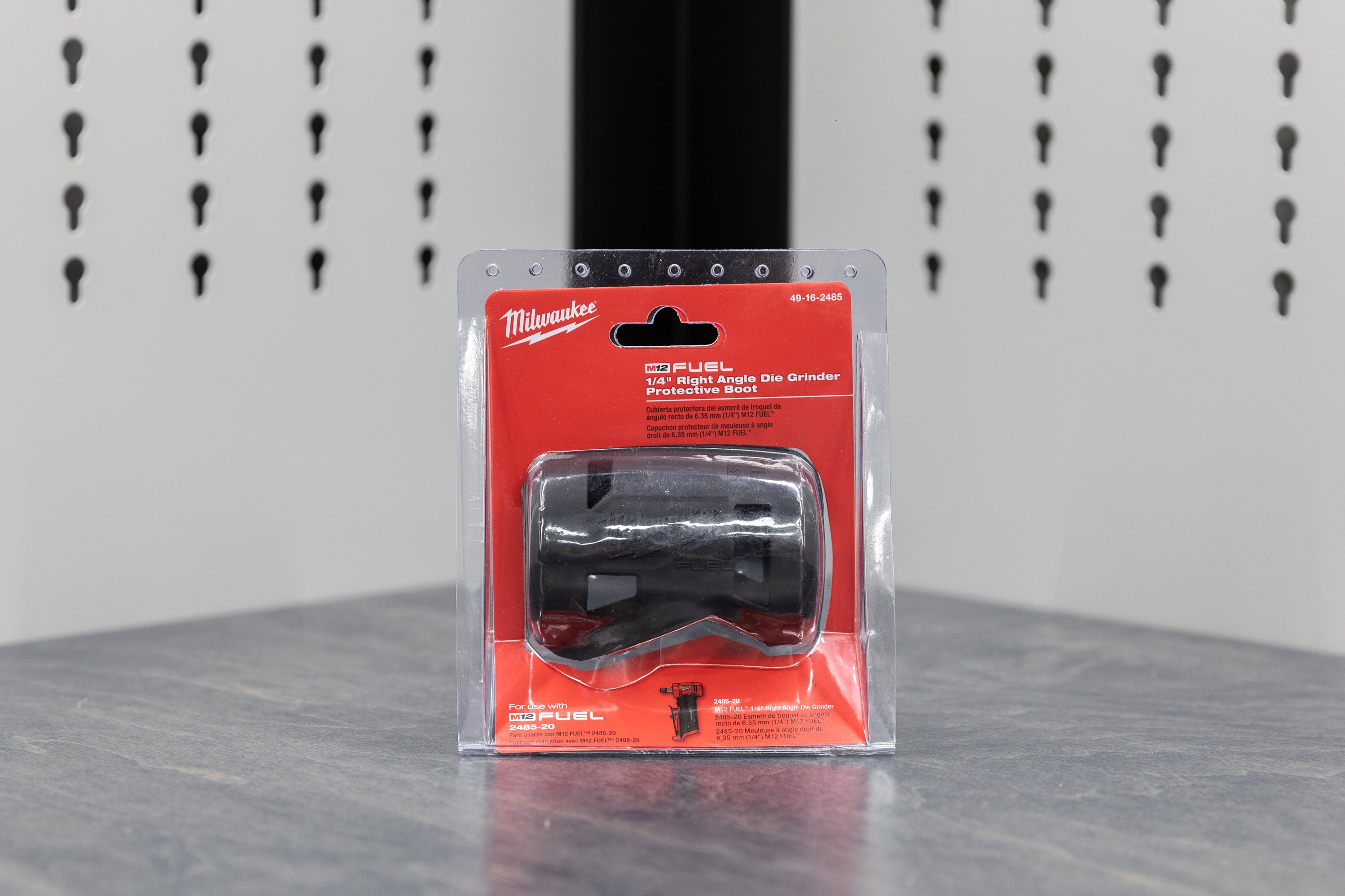 Milwaukee M12 FUEL Right Angle Die Grinder with Protective Boot - Durable Cordless Tool for Metalworking, Wood Carving & DIY Projects