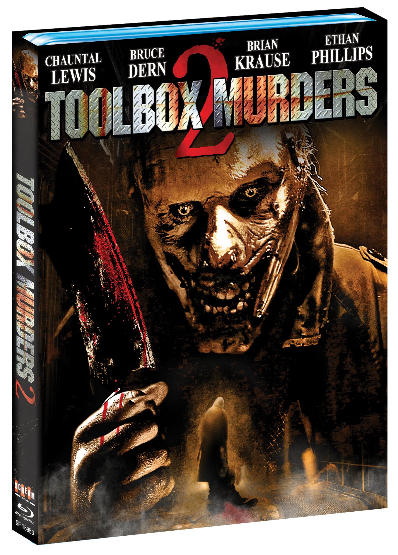 Toolbox Murders 2 Blu-ray - Horror Movie Collector's Edition | Perfect for Movie Nights & Halloween Screenings