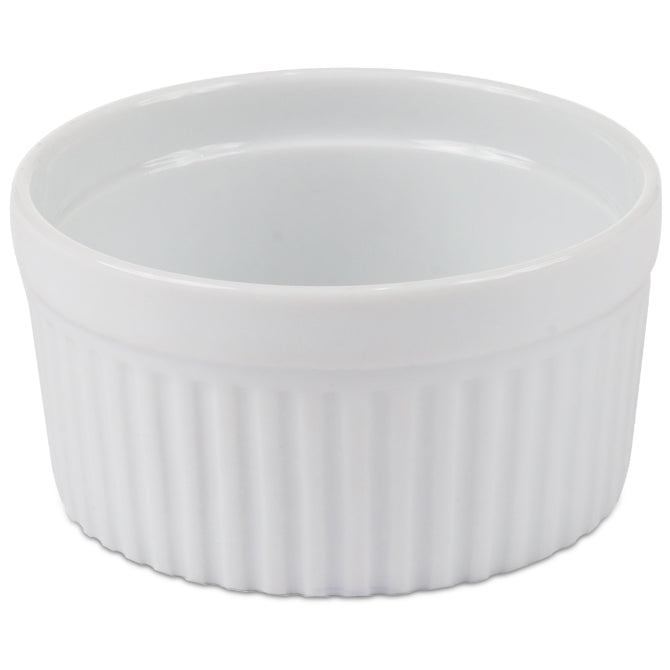 Premium Porcelain Ramekins from China - Perfect for Baking, Soufflés, Crème Brûlée & Dessert Presentation