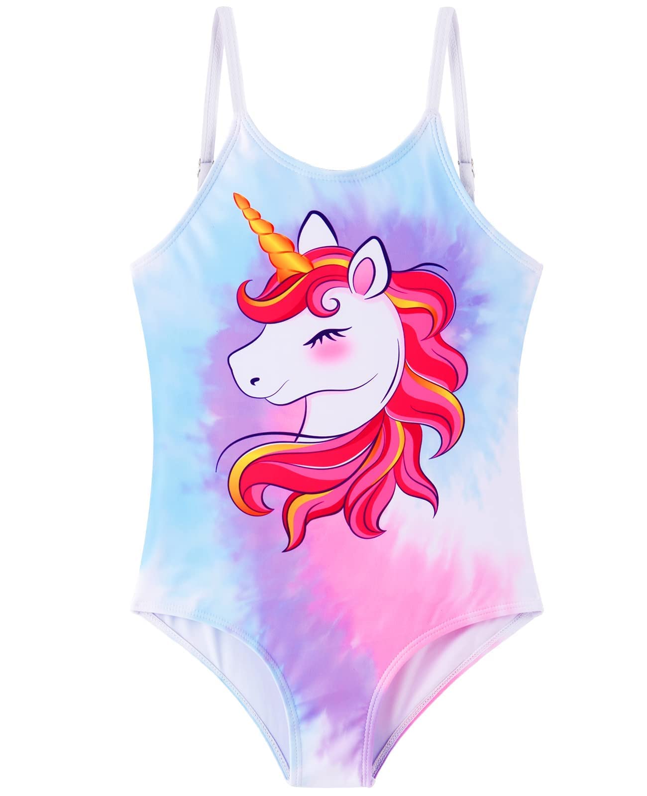 **Girls' Mermaid Beach Swimsuit - One Piece Swimwear for Kids | Perfect for Pool Parties, Beach Vacations & Summer Fun**