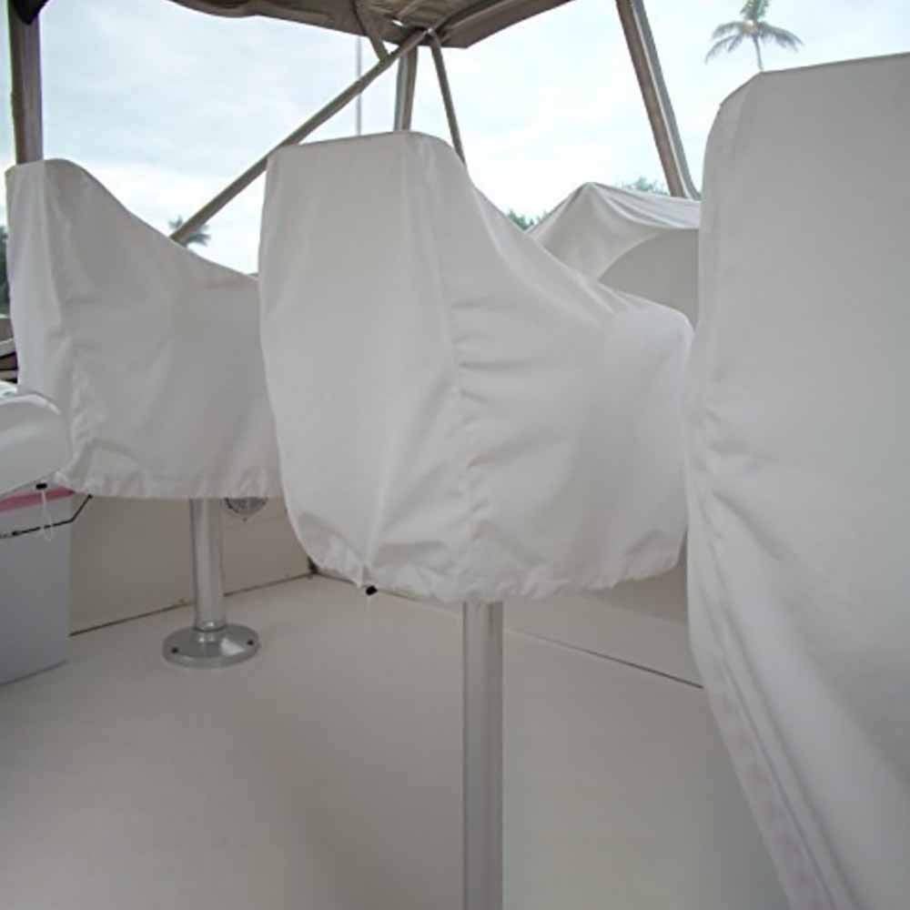 UV-Resistant Boat Seat Cover - 210D Oxford Cloth for Pontoon & Yacht Chairs | Outdoor Marine Protection