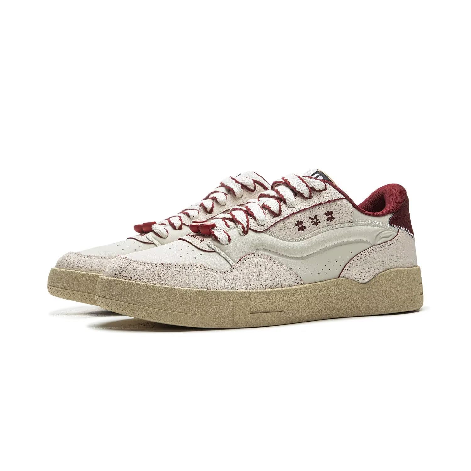 LI-NING 001 BTC Series Men's Classic Retro Sneakers - Casual Trendy Style Sports Shoes for Running, Walking & Streetwear Fashion (AGCS023, AGCU053, AGCV019)