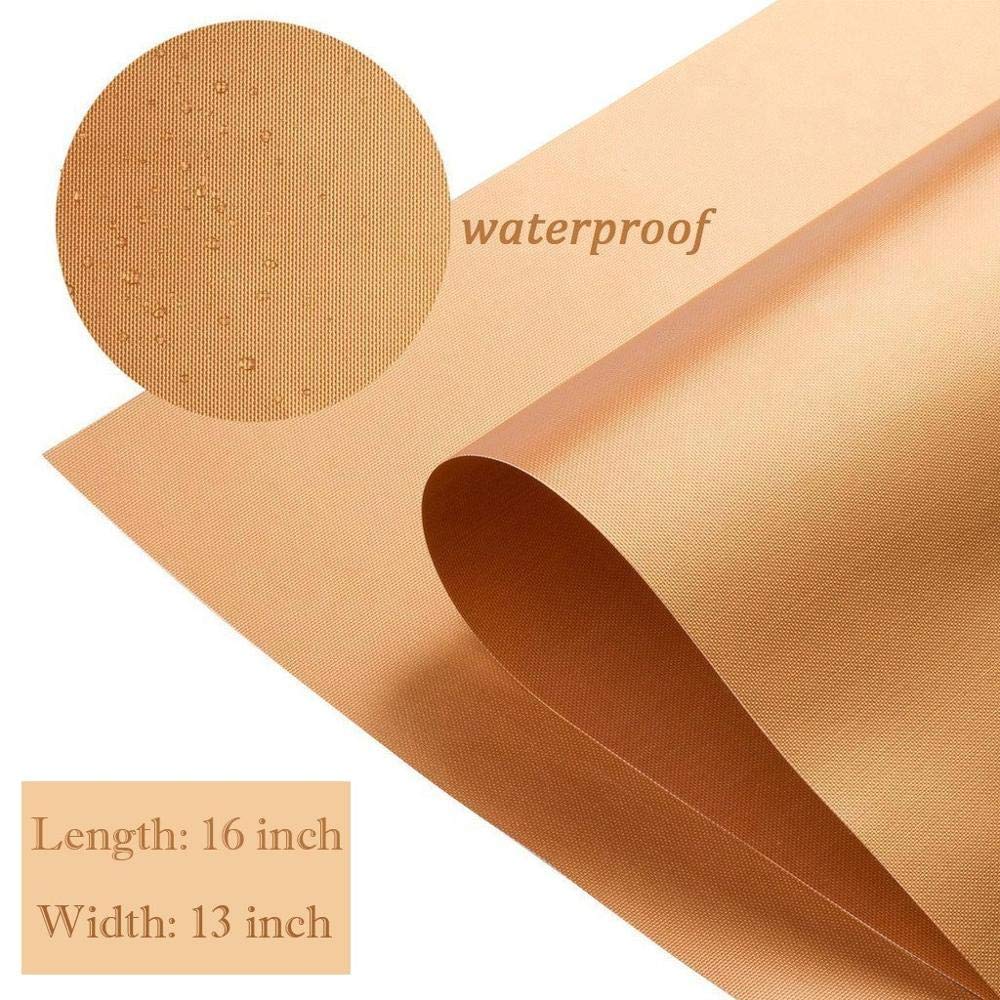 10-Pack Non-Stick Copper Grill & Baking Mats - 13