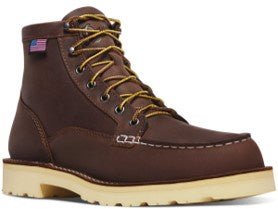 Danner 15591 Bull Run Steel Toe Work Boots for Men - Defined Heel, Safety Toe, Comfortable & Durable for Construction, Hiking & Outdoor Work