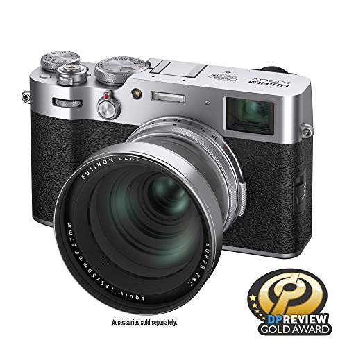 FUJIFILM X100V Digital Camera - 26.1MP APS-C Sensor, 23mm F2 Lens, 4K Video, Compact Travel & Street Photography Camera for Professionals & Enthusiasts | Perfect for Travel, Vlogging & Everyday Photography