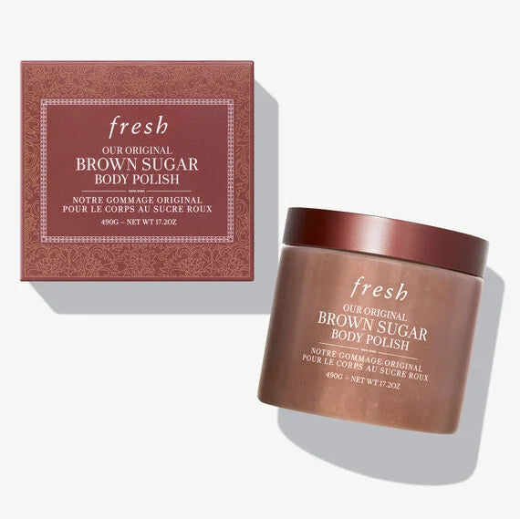 Organic Brown Sugar Body Scrub - Natural Exfoliator for Soft & Smooth Skin - Perfect for Spa Day & At-Home Skincare Routine
