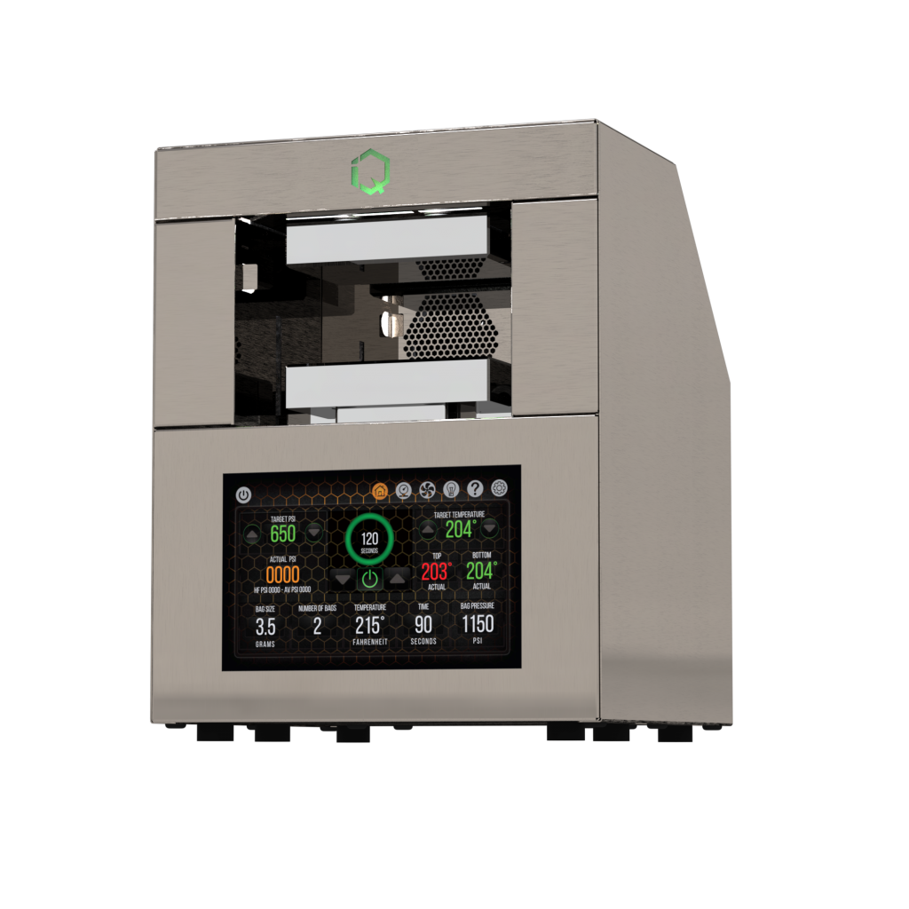 NugSmasher IQ 4 Ton Electric Rosin Press Machine for Home Use - Extract Pure Rosin from Cannabis, Hemp & CBD - Perfect for DIY Concentrates & Essential Oils