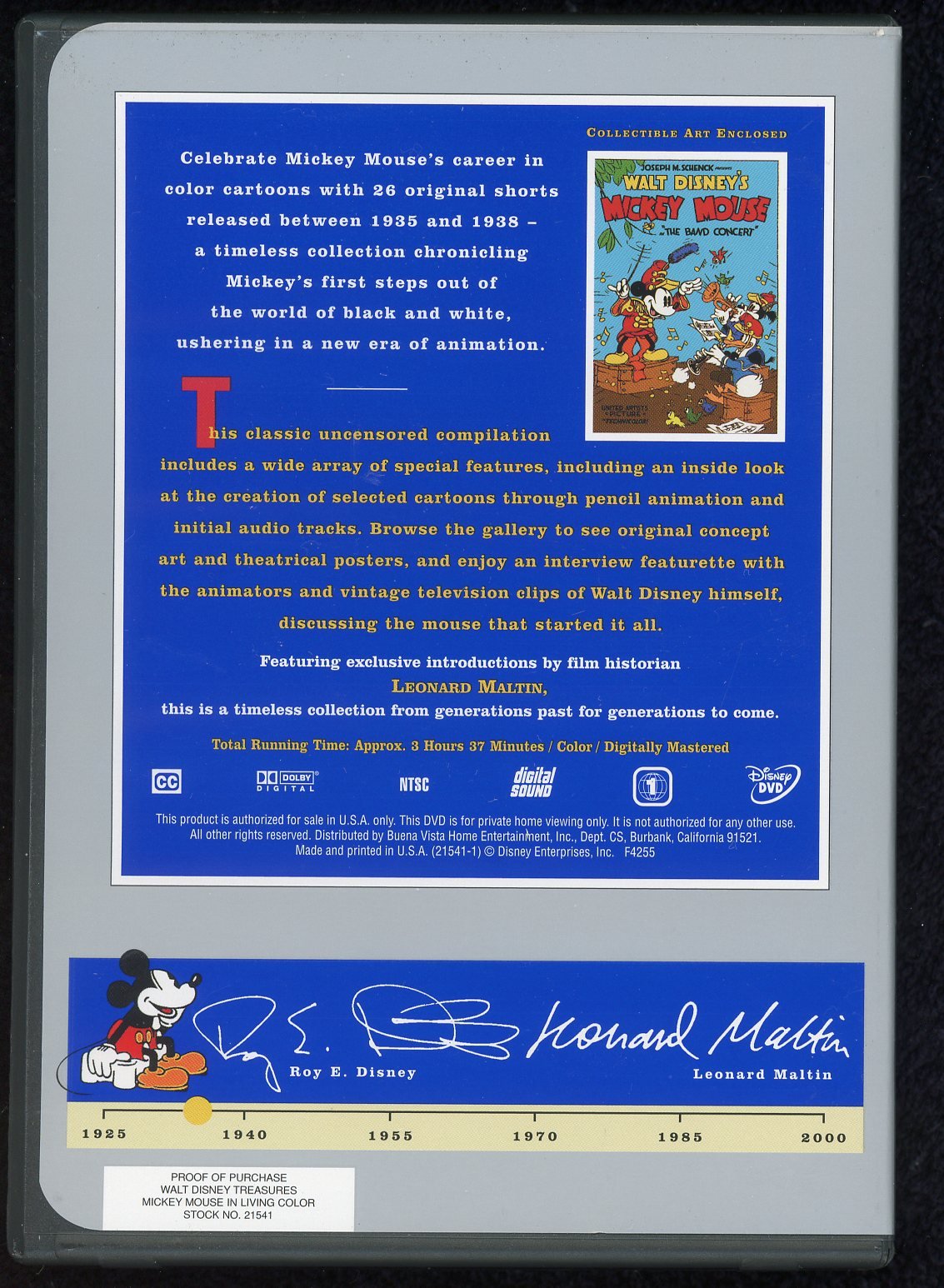 Disney Mickey Mouse Treasures - Classic Animated Shorts Collection | Perfect for Disney Fans, Collectors & Family Movie Nights