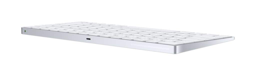 Apple Magic Keyboard - Wireless, Rechargeable, US English Layout, Silver (Renewed) - Perfect for MacBook, iMac & iPad Pro Typing at Home or Office