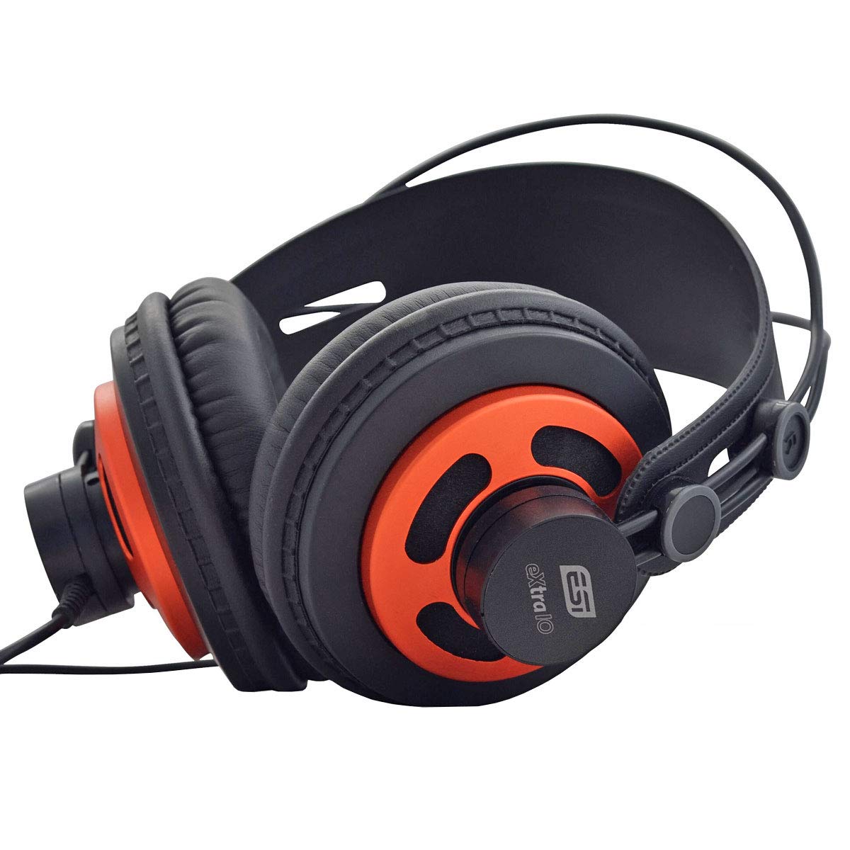ESI Extra 10 Professional Studio Headphones - Wired Over-Ear Semi-Open Back Headphones for Music Recording, Mixing & Monitoring | Perfect for Home Studios, Podcasting & Audio Production