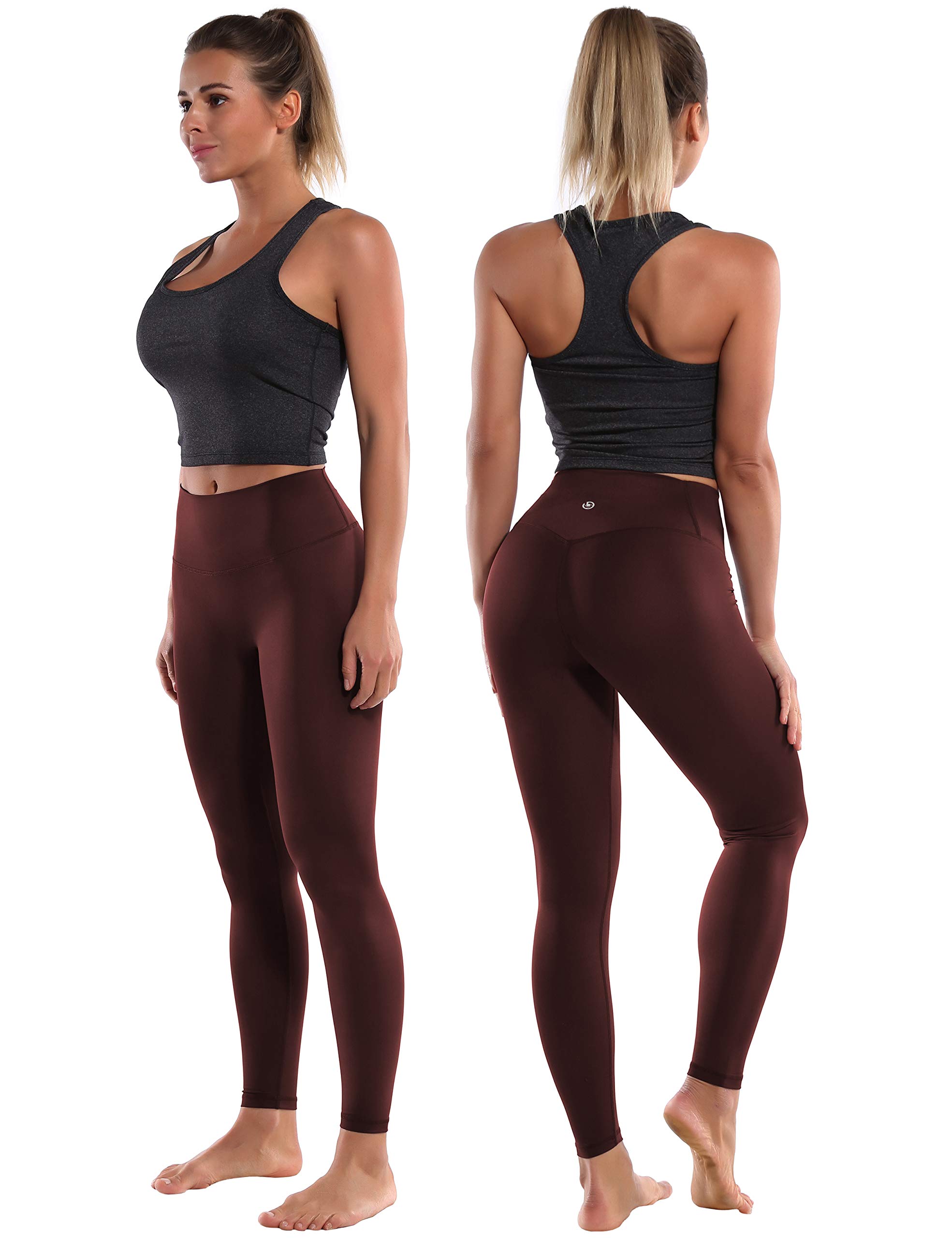BUBBLELIME Women's High Waist Yoga Pants - 4 Styles, Petite & Tall Sizes, Tummy Control, Over The Heel Length, Soft Workout Leggings for Yoga, Gym, Running & Lounge Wear