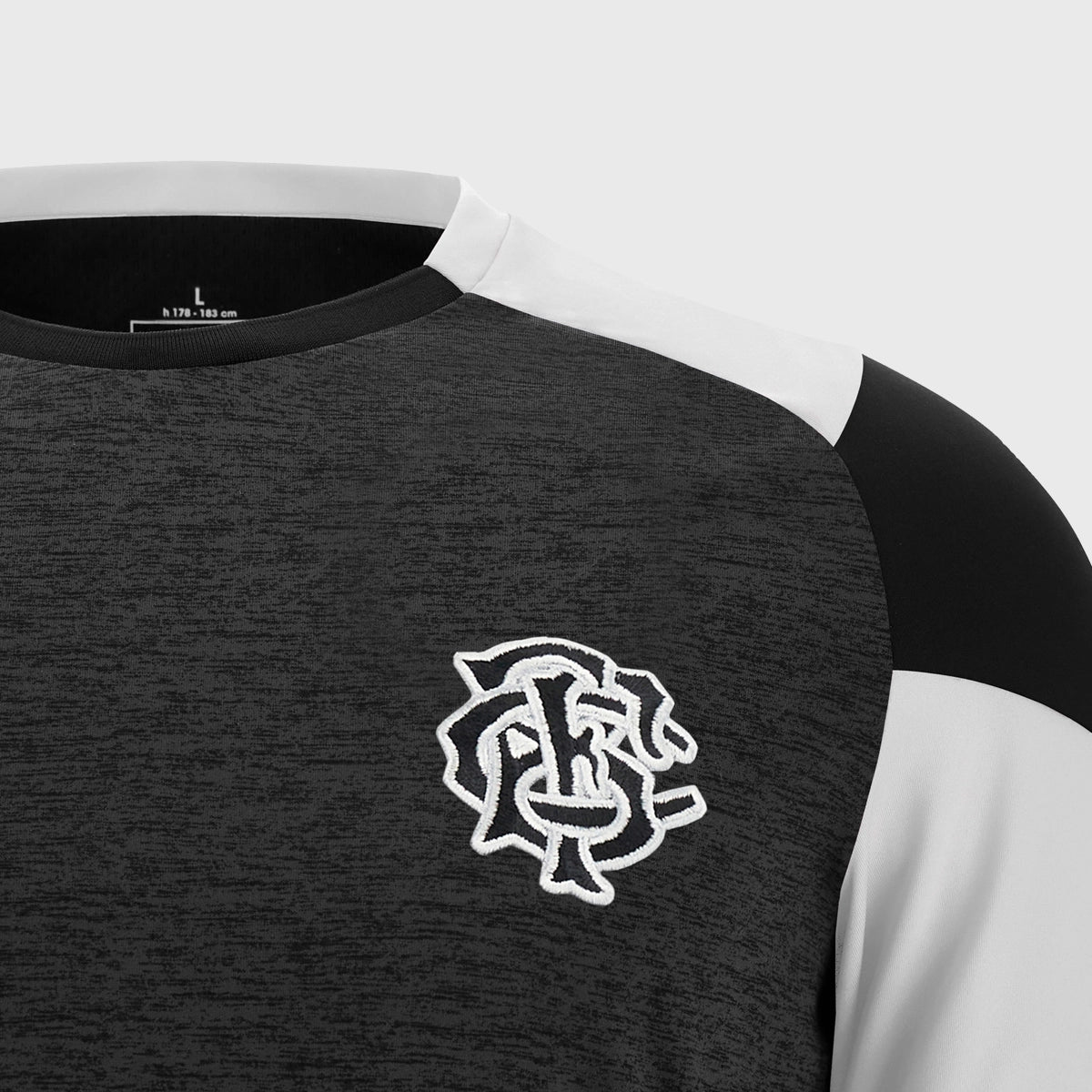 Macron Barbarians Rugby Poly Dry Tee Black 2025 - Moisture-Wicking Performance Rugby Shirt for Training & Matches