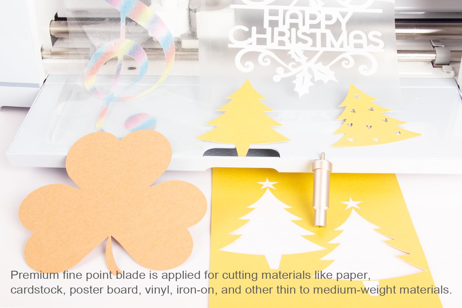 Premium Fine Point Blade Replacement for Cricut Maker 3/Maker/Venture/Explore 3/Explore Air 2/Air/One - FAHUNG Precision Cutting Blade with Housing for Paper, Cardstock, Vinyl, Iron-On - Perfect for DIY Crafts, Scrapbooking, Home Decor & Sign Making