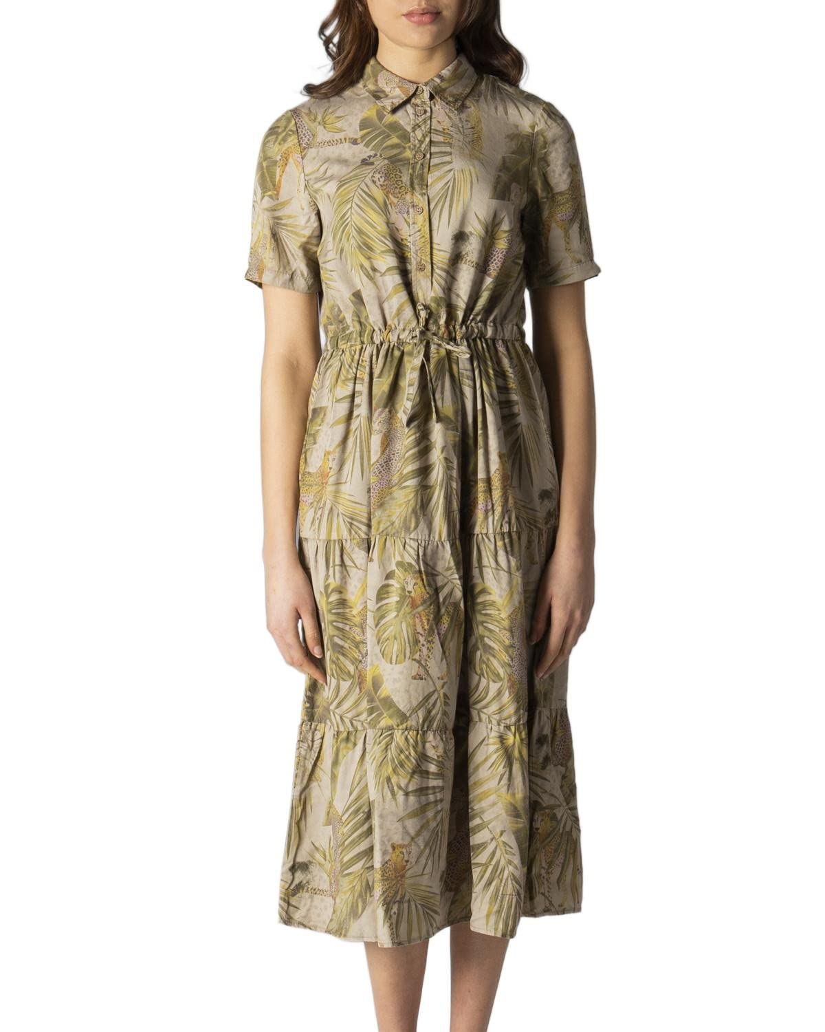 Desigual Women's Summer Floral Dress - Lightweight Casual Sundress for Beach, Vacation & Everyday Wear