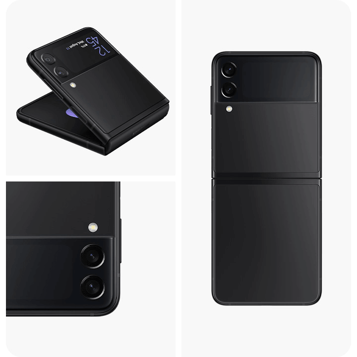Samsung Galaxy Z Flip3 5G Smartphone 128GB Storage - Foldable Phone for Work, Travel & Social Media