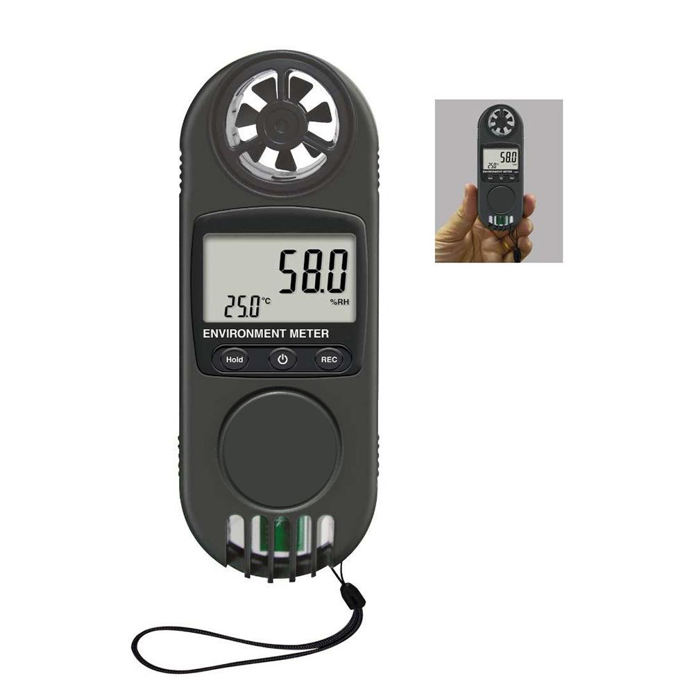 8-in-1 Portable Air Quality Monitor - CO2, PM2.5, Temperature & Humidity Detector for Home, Office & Travel | Real-Time Indoor Air Pollution Tester