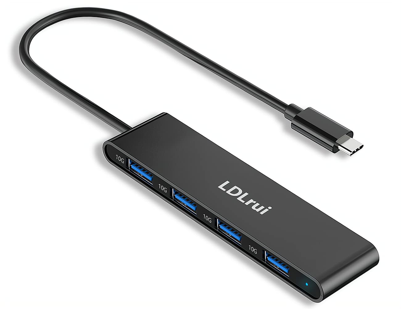 10Gbps USB C to USB A Hub - 4-Port Adapter for iMac (2017-2023), Thunderbolt 3/4 & USB4 - Perfect for Office & Home Use