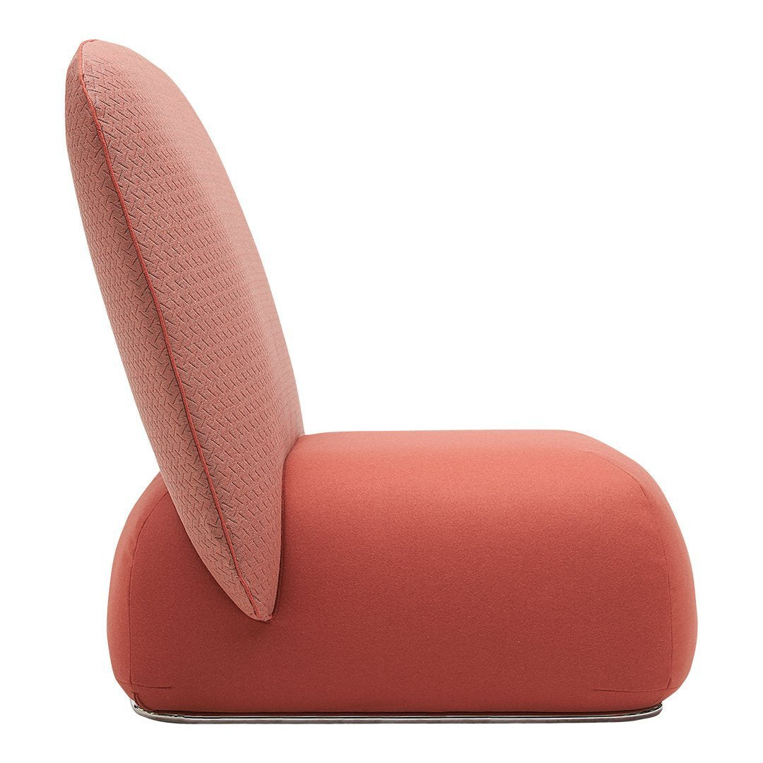 Skrivo Halo Chair - Ultra Comfortable Lounge Chair with Softline Fabric for Living Room, Bedroom & Patio - Modern Accent Seating for Relaxing & Reading