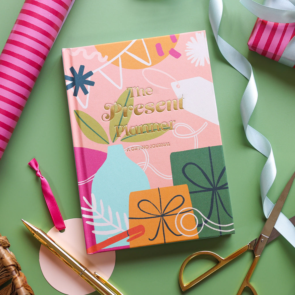 The Present Planner Book - Daily, Weekly & Monthly Organizer for Productivity & Goal Setting - Perfect for Work, School & Personal Planning