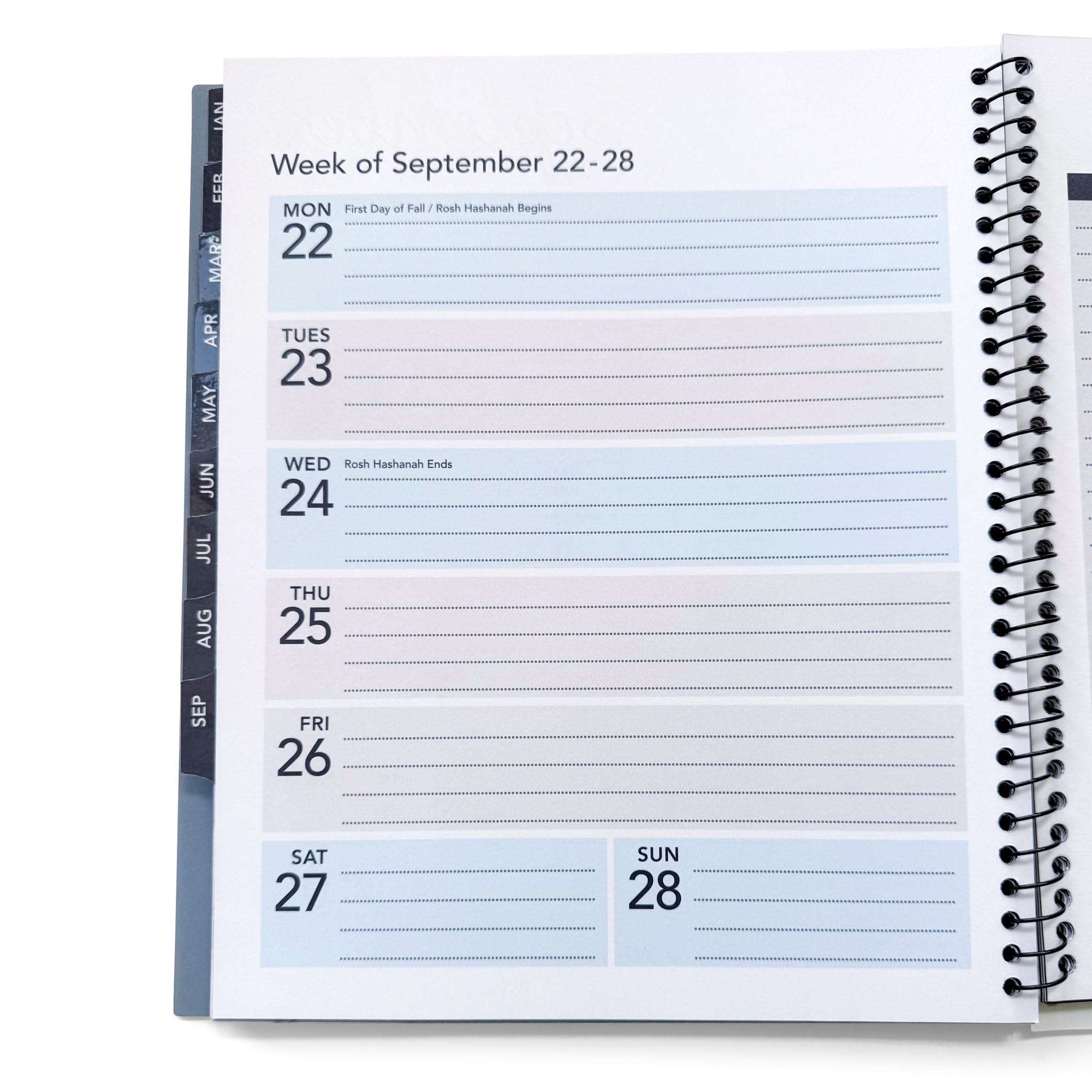 2025 Monthly Planner - 13-Month Calendar with To-Do Lists, Notes & Appointment Tracking | Durable Office Organizer for Daily & Weekly Scheduling | Perfect for Professionals, Students & Home Use (Black)