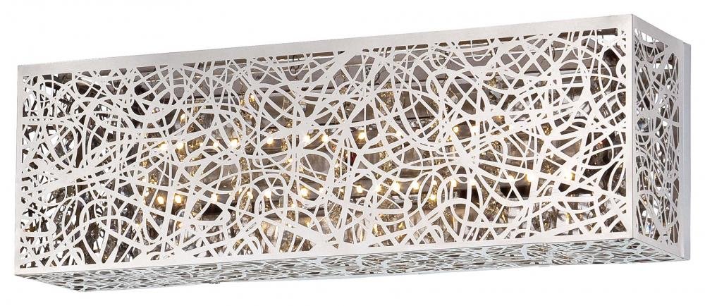 George Kovacs P6982-077-L Modern LED Bathroom Light Fixture - Waterproof Vanity Lighting for Bathroom, Shower, and Spa Areas