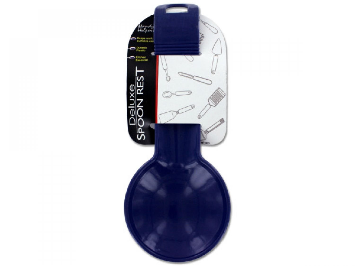 72-Pack Plastic Spoon Rests for Kitchen & Dining - Durable & Non-Slip Utensil Holders for Cooking, Serving, and Table Setting