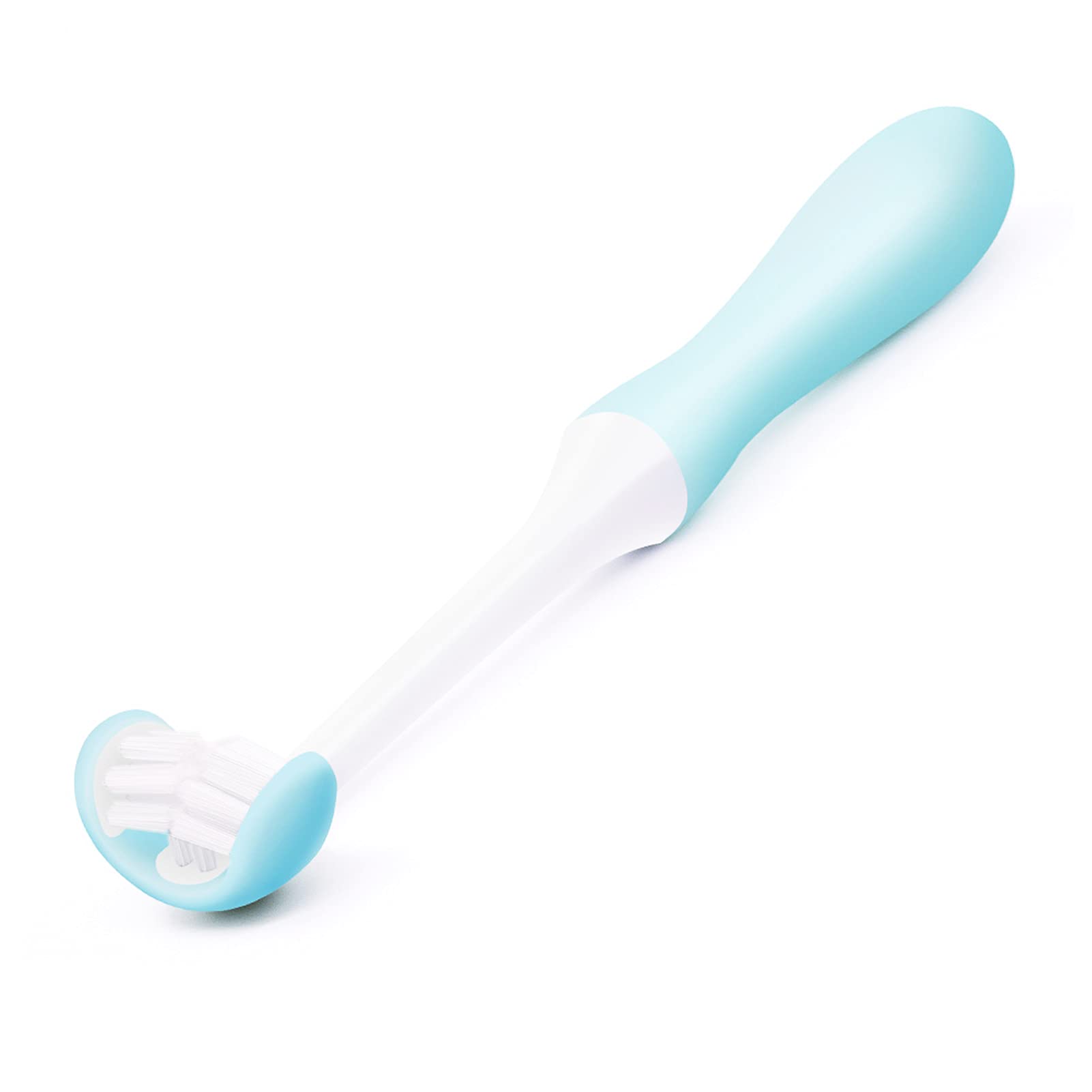 360° U-Shaped Kids Toothbrush for 3-12 Years Old - Soft Bristles for Gentle Teeth Cleaning, Whitening & Strong Teeth - Perfect for Morning & Night Oral Care Routine (Blue, 5-12 Years Old)