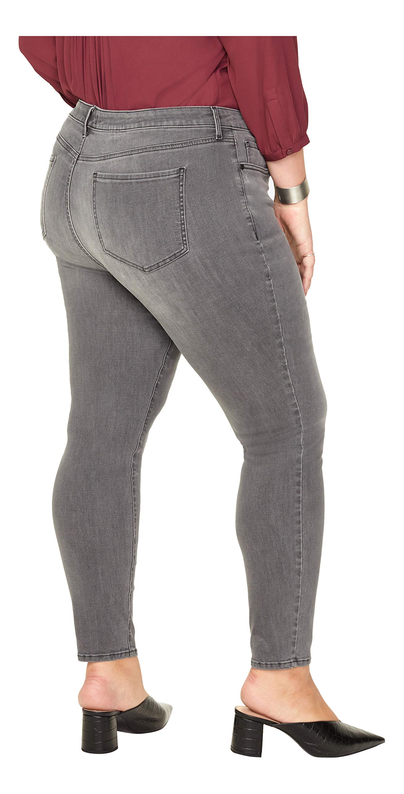 NYDJ Women's Plus Size Ami Skinny Jeans - Stretch Denim Pants for Curvy Figures | Perfect for Work, Casual Outfits & Date Nights