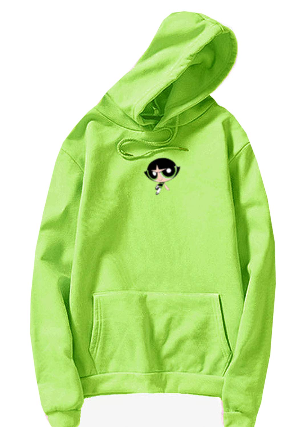 Zokueji Anime Cartoon Buttercup Girls Hoodie - Kawaii Cosplay Costume & Casual Daily Wear for Conventions, Halloween, and School Outfits