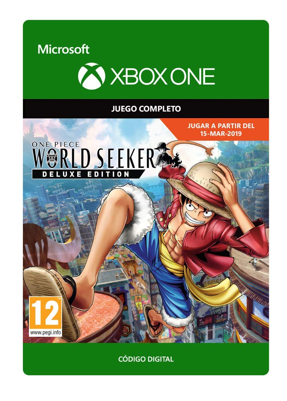 ONE PIECE World Seeker: Deluxe Edition Xbox One Game - Digital Download Code | Open World Anime Adventure | Perfect for Anime Fans & Action RPG Lovers
