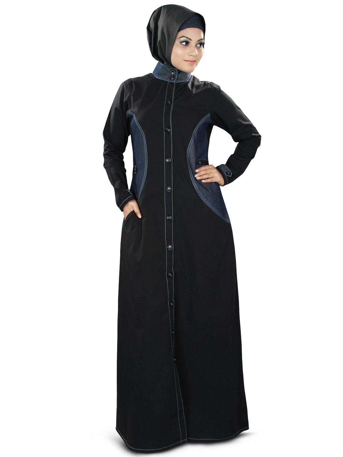 Elegant Maahnoor Abaya for Women - Modest Islamic Dress for Prayer, Mosque & Special Occasions