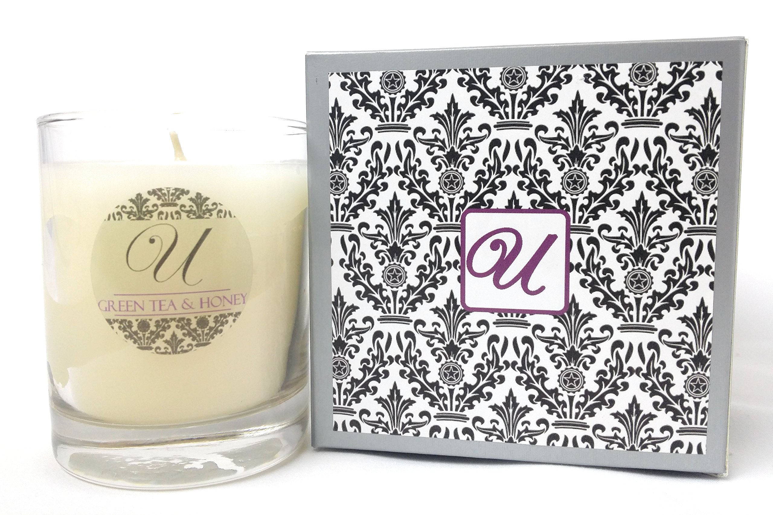 Premium Green Tea with Honey - 8 oz Glass Jar (Select-a-Size Ring Included, Size 6) | Jewelry Value $10-$10,000 | Perfect for Gifts, Relaxation & Tea Lovers