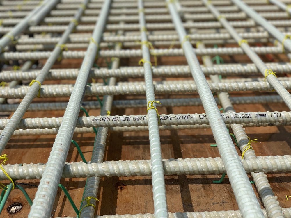 5MST STRUCTURAL Fiberglass Rebar (15M) - High Strength FRP Rebar for Concrete Reinforcement | Ideal for Construction, Infrastructure & Marine Applications