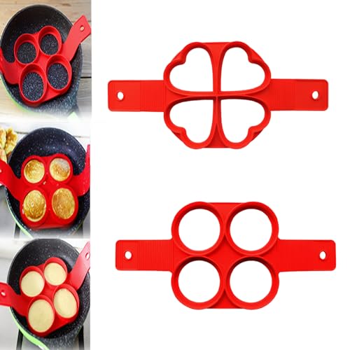 heart shape+round(2Pcs)
