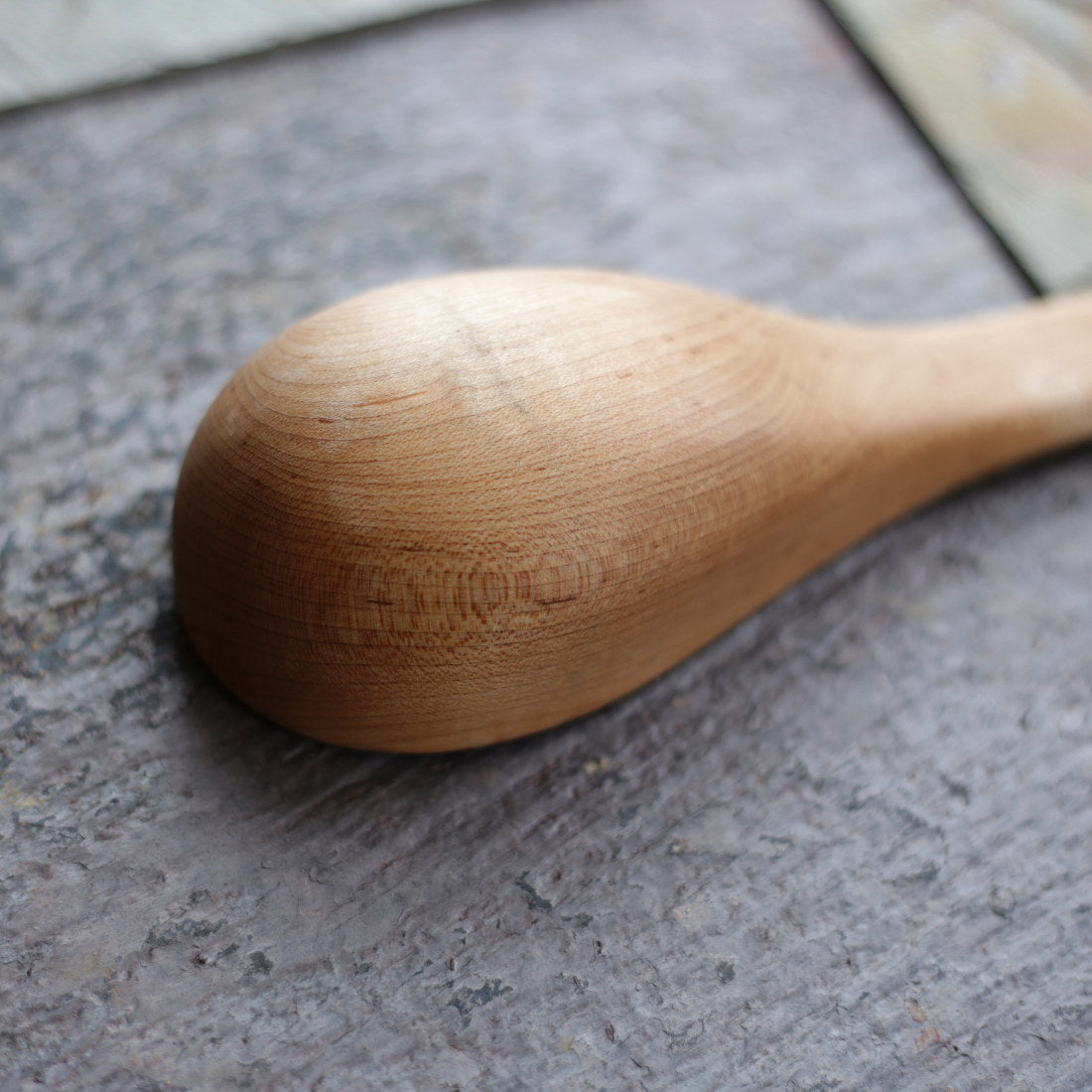 Handmade Wooden Ladle - Natural Cooking Utensil for Soup, Stew & Serving - Perfect for Kitchen & Camping Use