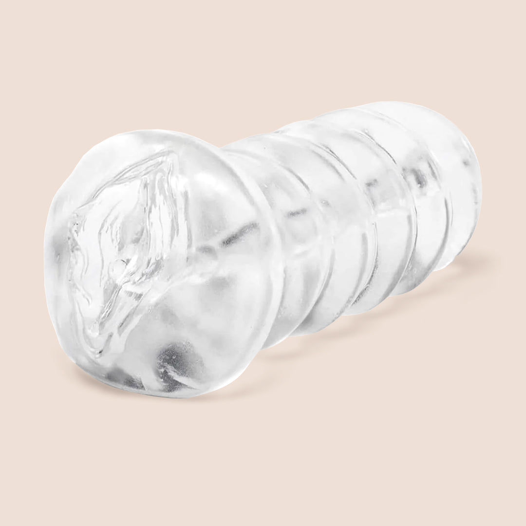 PDX Extreme Clear Leader Snatch - Premium Male Masturbator for Enhanced Pleasure | Discreet & Realistic Solo Play for Adults | Perfect for Stress Relief & Intimate Exploration