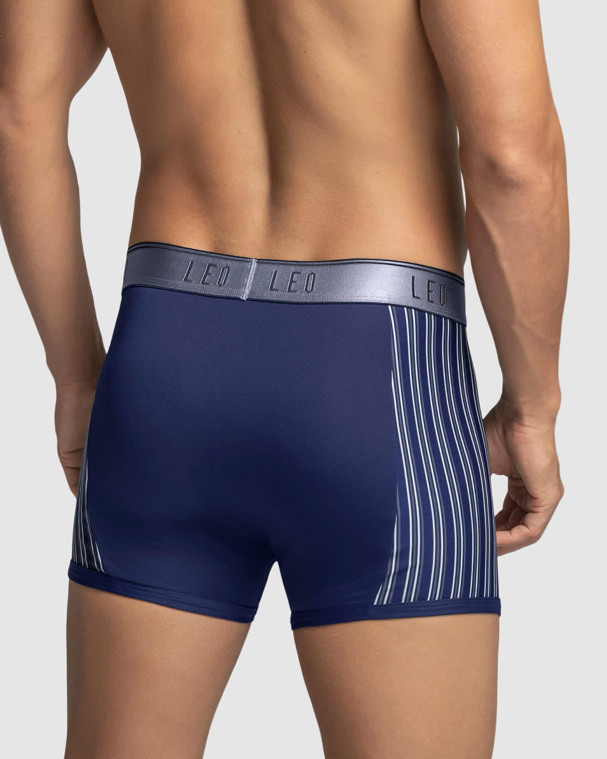 3 Pack Perfect Fit Trunk Underwear for Men with Contrast Stitching - Soft Cotton Boxer Briefs for Everyday Comfort, Workout & Lounge