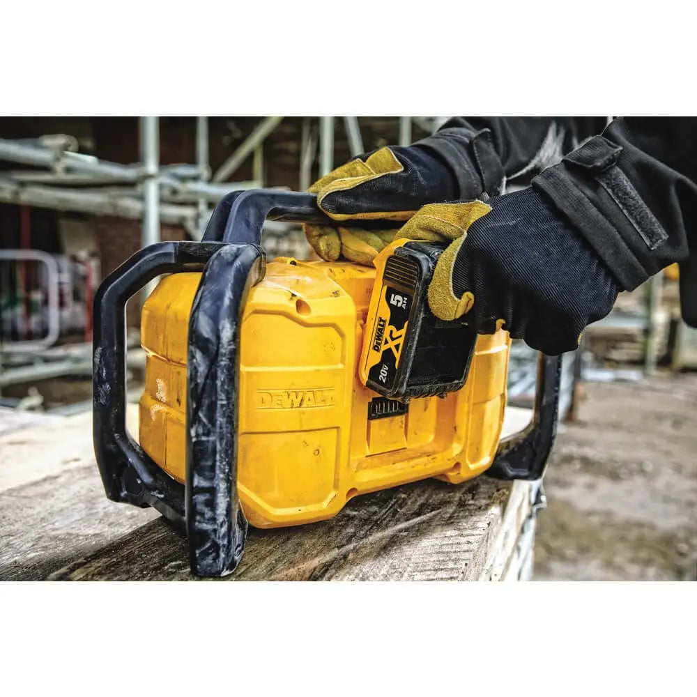 DeWalt DCR028B 12V/20V MAX Bluetooth Job Site Radio - Portable Worksite Speaker for Construction, Outdoor & Garage Use
