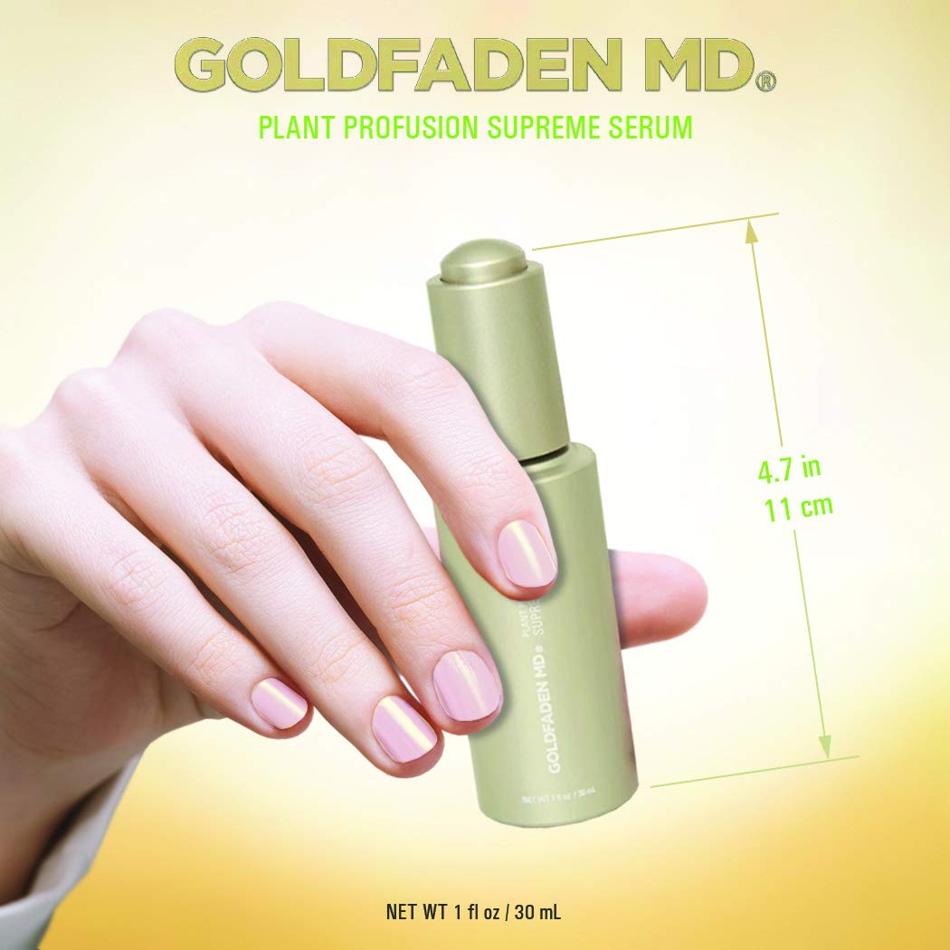 Goldfaden MD Plant Profusion Supreme Serum - 1 oz Anti-Aging Face Serum with Natural Botanicals | Hydrates & Brightens Skin | Perfect for Daily Skincare Routine & Nighttime Regimen