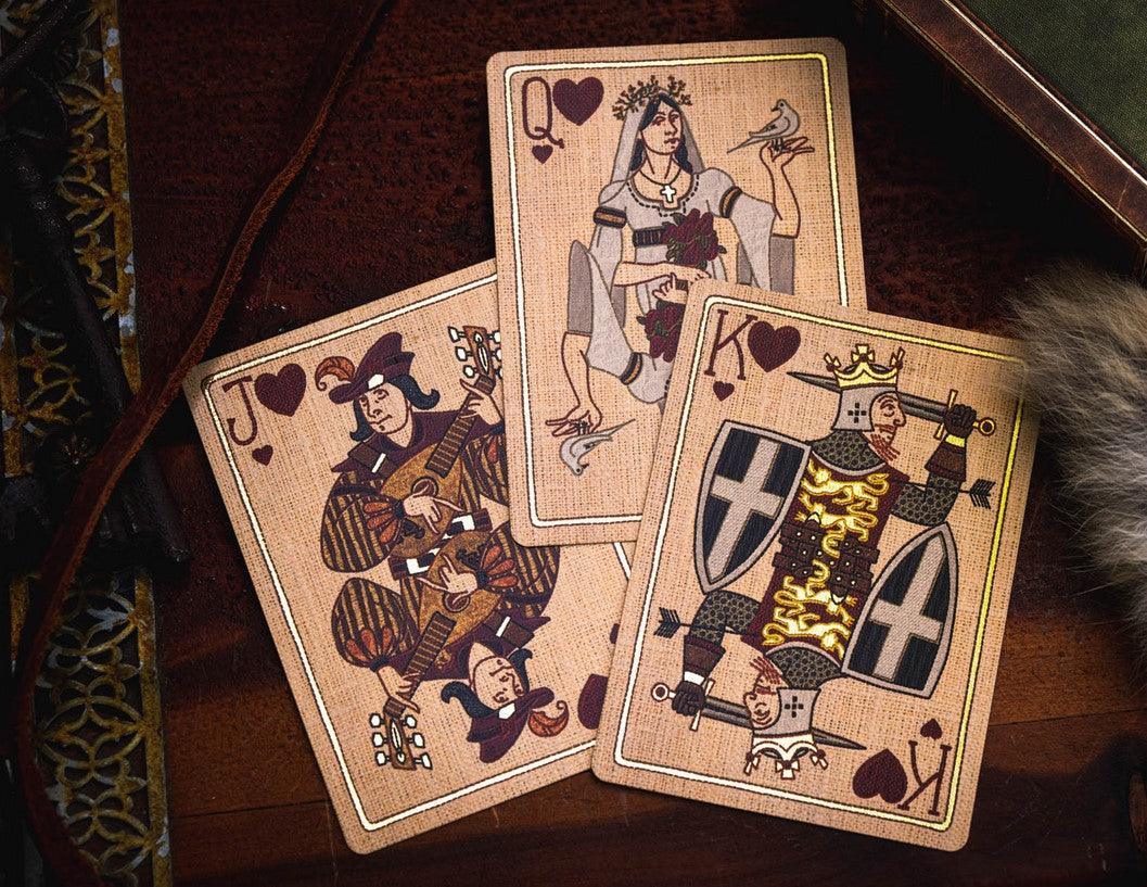 Robin Hood Themed Collectible Playing Cards - Signed Edition | Perfect for Card Games, Magic Tricks & Gift Giving