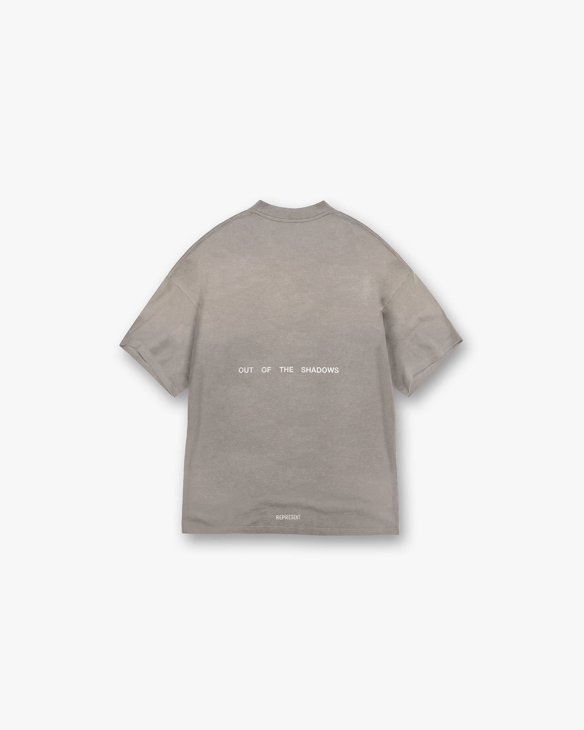 Team Rep T-Shirt - Dark Taupe | Comfortable Cotton Crewneck Tee for Sports & Casual Wear